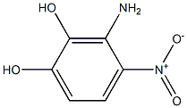 3-Amino-4-nitropyrocatechol Structure