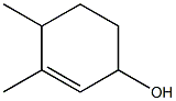 3,4-Dimethyl-2-cyclohexen-1-ol,,结构式