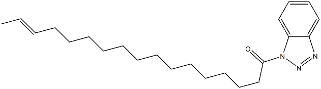 1-(15-Heptadecenoyl)-1H-benzotriazole Structure