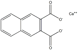 2,3-Naphthalenedicarboxylic acid calcium salt,,结构式