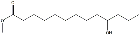 10-Hydroxytridecanoic acid methyl ester Structure