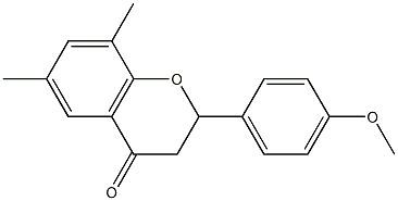  2-(4-Methoxyphenyl)-6,8-dimethylchroman-4-one