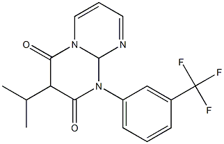 1-[3-(Trifluoromethyl)phenyl]-3-isopropyl-1,9a-dihydro-2H-pyrimido[1,2-a]pyrimidine-2,4(3H)-dione