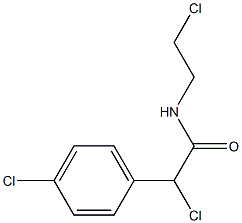 N-(2-Chloroethyl)-2-chloro-2-(4-chlorophenyl)acetamide|