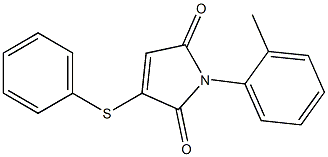  3-Phenylthio-1-(2-methylphenyl)-1H-pyrrole-2,5-dione