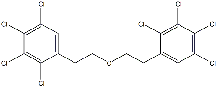 2,3,4,5-Tetrachlorophenylethyl ether Struktur