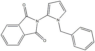 N-(1-Benzyl-1H-pyrrol-2-yl)phthalimide Struktur