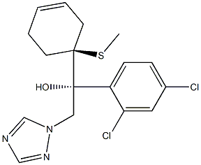  (1R)-1-(2,4-Dichlorophenyl)-1-[[(2R)-tetrahydro-2-methylthiophen]-2-yl]-2-(1H-1,2,4-triazol-1-yl)ethanol