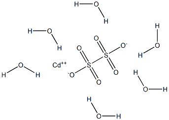 ジチオン酸カドミウム六水和物 化学構造式