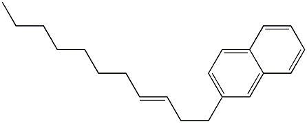 2-(3-Undecenyl)naphthalene 结构式