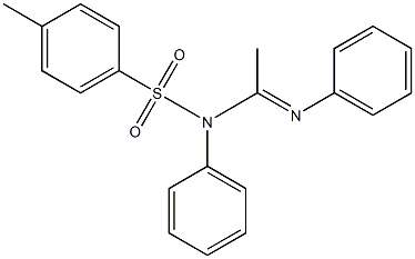 N1-Tosyl-N1,N2-diphenylacetamidine 结构式