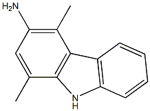 1,4-Dimethyl-3-amino-9H-carbazole 结构式