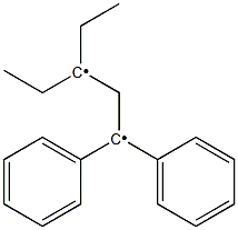 1,1-Diphenyl-3,3-diethylpropane-1,3-diylradical