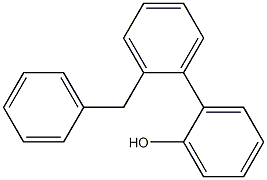 2-(2-Benzylphenyl)phenol Struktur