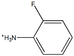 2-Fluoroanilinium,,结构式