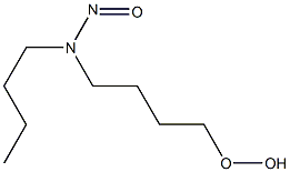 4-(Butylnitrosoamino)butyl hydroperoxide,,结构式