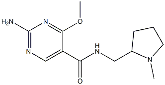 2-Amino-4-methoxy-N-[(1-methyl-2-pyrrolidinyl)methyl]-5-pyrimidinecarboxamide