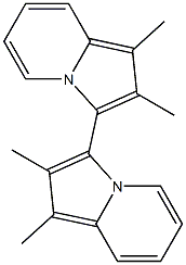 1,1',2,2'-Tetramethyl-3,3'-biindolizine Structure