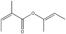 2-Methylisocrotonic acid 1-methyl-1-propenyl ester