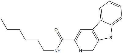 N-Hexyl[1]benzothieno[2,3-c]pyridine-3-carboxamide