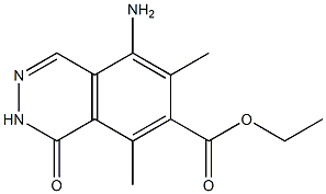 1,2-Dihydro-1-oxo-5-amino-6,8-dimethylphthalazine-7-carboxylic acid ethyl ester