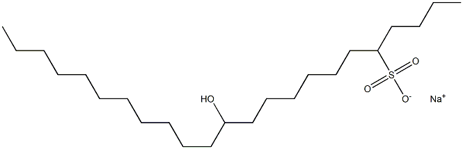 12-Hydroxytricosane-5-sulfonic acid sodium salt