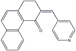 3-(4-Pyridinyl)methylene-1,2-dihydrophenanthren-4(3H)-one