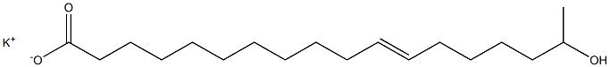 (E)-17-Hydroxy-11-octadecenoic acid potassium salt|