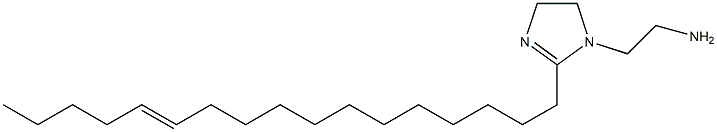 1-(2-Aminoethyl)-2-(12-heptadecenyl)-2-imidazoline 结构式