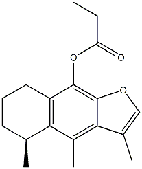 (S)-5,6,7,8-Tetrahydro-3,4,5-trimethylnaphtho[2,3-b]furan-9-ol propionate|