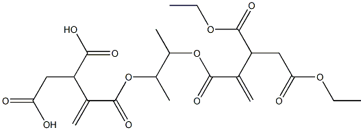 3,3'-[1,2-Dimethylethylenebis(oxycarbonyl)]bis(3-butene-1,2-dicarboxylic acid diethyl) ester|