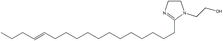 2-(13-Heptadecenyl)-2-imidazoline-1-ethanol,,结构式