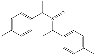 Methyl(4-methylbenzyl) sulfoxide Struktur