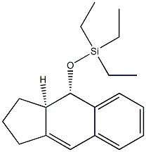 (3aR,4S)-4-(Triethylsilyloxy)-2,3,3a,4-tetrahydro-1H-benz[f]indene