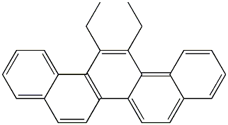 13,14-Diethylpicene Structure