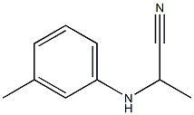 2-(3-Methylphenylamino)propanenitrile