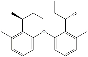 (+)-[(S)-sec-Butyl]m-tolyl ether,,结构式