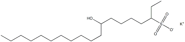 8-Hydroxynonadecane-3-sulfonic acid potassium salt