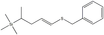  1-Benzylthio-4-trimethylsilyl-1-pentene