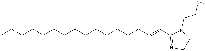 1-(2-Aminoethyl)-2-(1-hexadecenyl)-2-imidazoline,,结构式