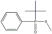 tert-Butylphenylphosphinothioic acid S-methyl ester