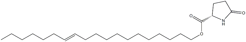 (S)-5-オキソピロリジン-2-カルボン酸12-ノナデセニル 化学構造式