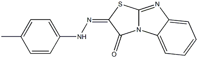 2-[2-(p-Tolyl)hydrazono]thiazolo[3,2-a]benzimidazole-3(2H)-one