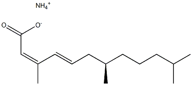 (2Z,4E,7R)-3,7,11-Trimethyl-2,4-dodecadienoic acid ammonium salt