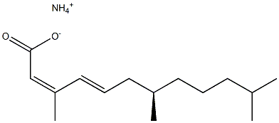  (2Z,4E,7R)-3,7,11-Trimethyl-2,4-dodecadienoic acid ammonium salt