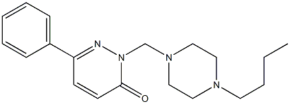 2-[(4-Butyl-1-piperazinyl)methyl]-6-phenyl-3(2H)-pyridazinone