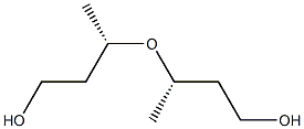 (S)-3-[[(S)-3-ヒドロキシ-1-メチルプロピル]オキシ]-1-ブタノール 化学構造式