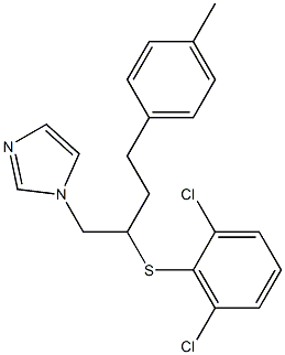 1-[4-(4-Methylphenyl)-2-[(2,6-dichlorophenyl)thio]butyl]-1H-imidazole|