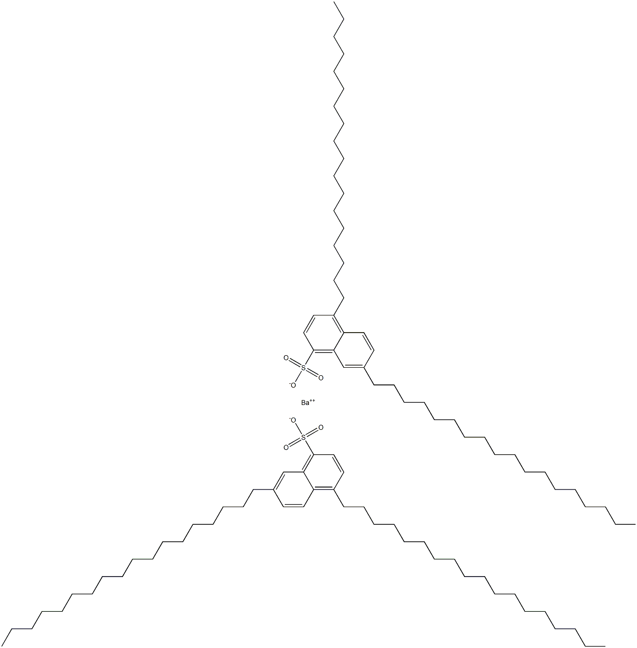 Bis(4,7-dioctadecyl-1-naphthalenesulfonic acid)barium salt