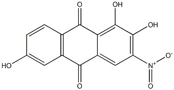1,2,6-Trihydroxy-3-nitro-9,10-anthracenedione